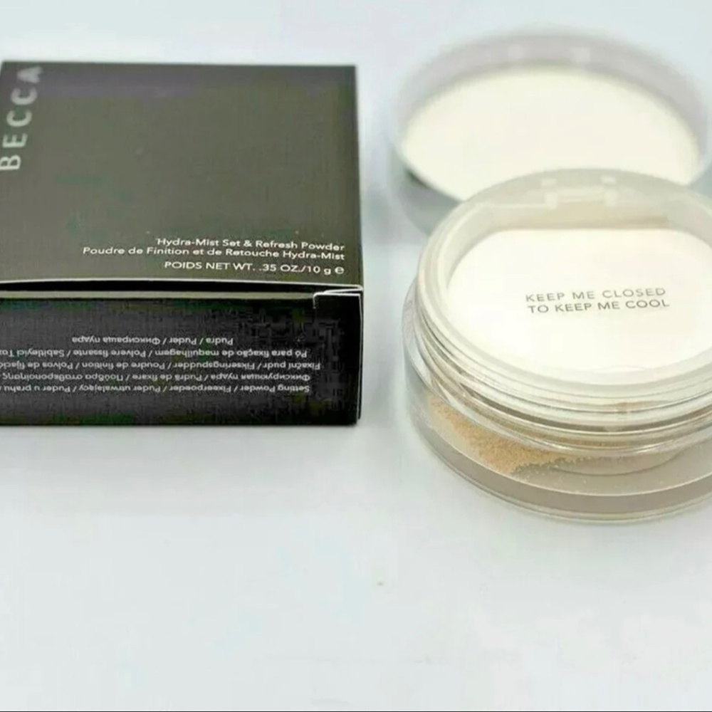 BECCA HYDRA- MIST SET & REFRESH POWDER - FULL SIZE - Picture 13 of 13